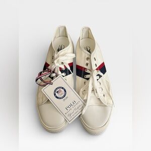 Polo Ralph Lauren U.S. Olympic Team 2020 Sneakers Men’s 12D White NWT
